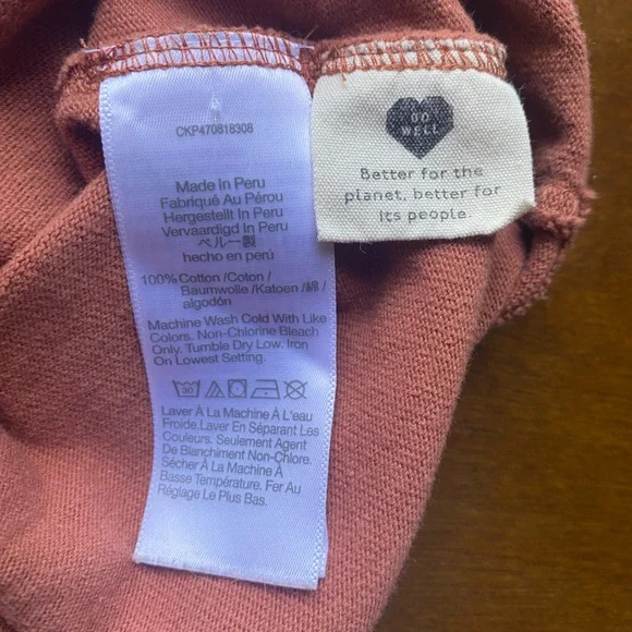 Madewell Chestnut Relaxed Tee - Picture 4 of 4